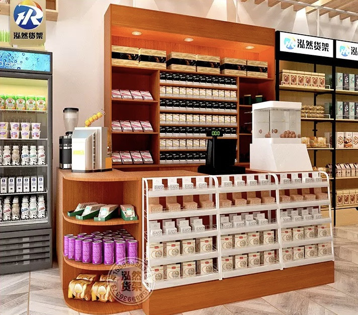 Caisse de proximité, armoire à tabac et à vin, bar, supermarché, présentoir, super coin, caisse en bois