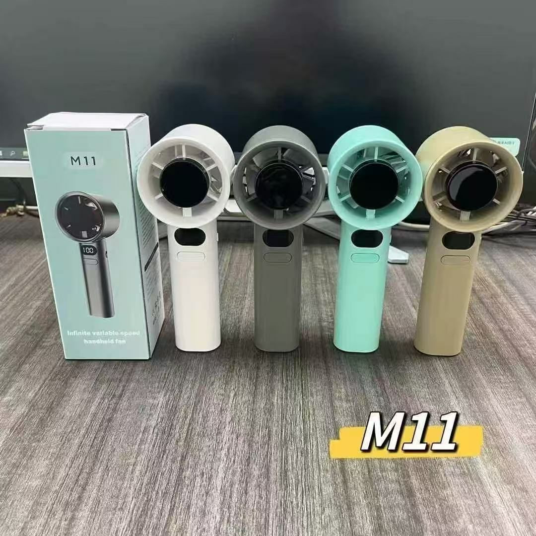 Petit ventilateur portatif, petit mini ventilateur rechargeable portable, artefact de refroidissement, article par défaut d'été ultrasilencieux