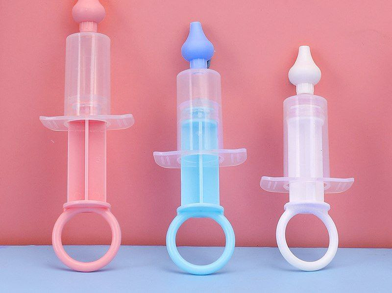 Aspirateur nasal en silicone pour seringue pour bébé, ne blesse pas la cavité nasale, empêche le reflux, aspirateur nasal à tête d'aspiration en silicone