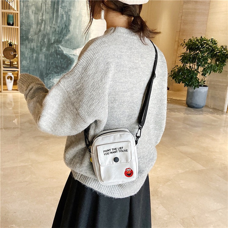 Sacoche pour jeune fille nouveau style - Mini sac étudiant - Petit sac à bandoulière