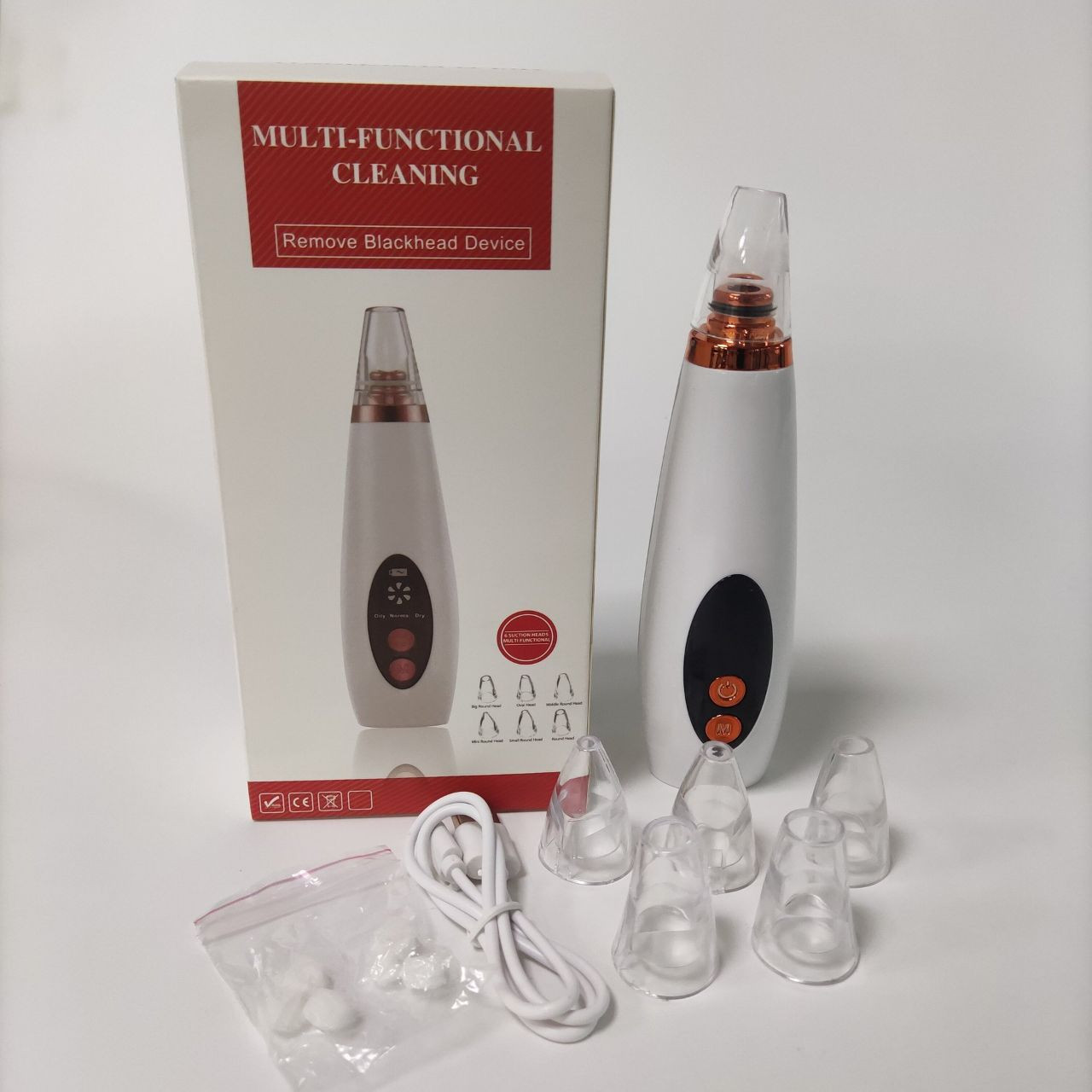 Aspirateur à points noirs et nettoyeur de pores électrique.