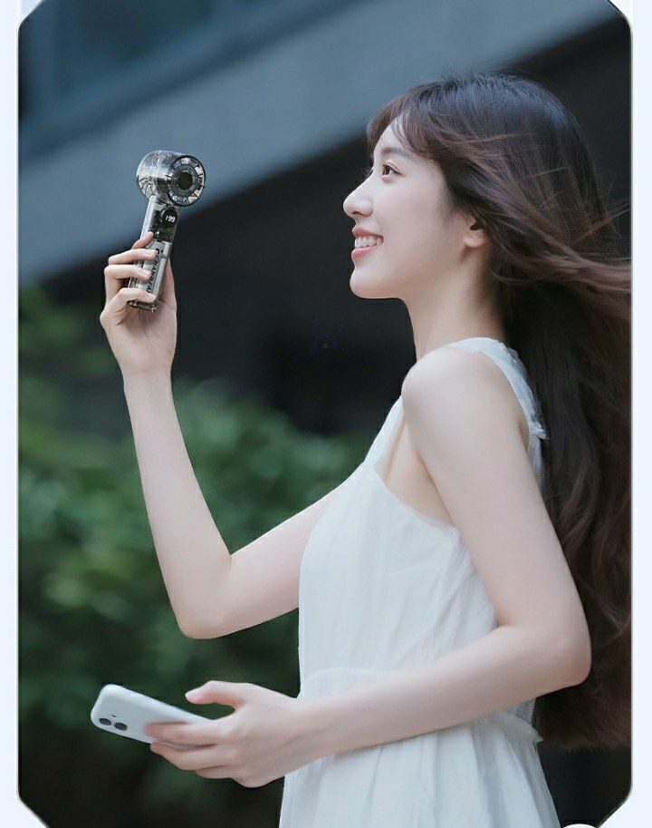 Ventilateur mini à main portable haute performance, compact, ventilo rechargeable et idéal pour le bureau, les voyages et l’extérieur