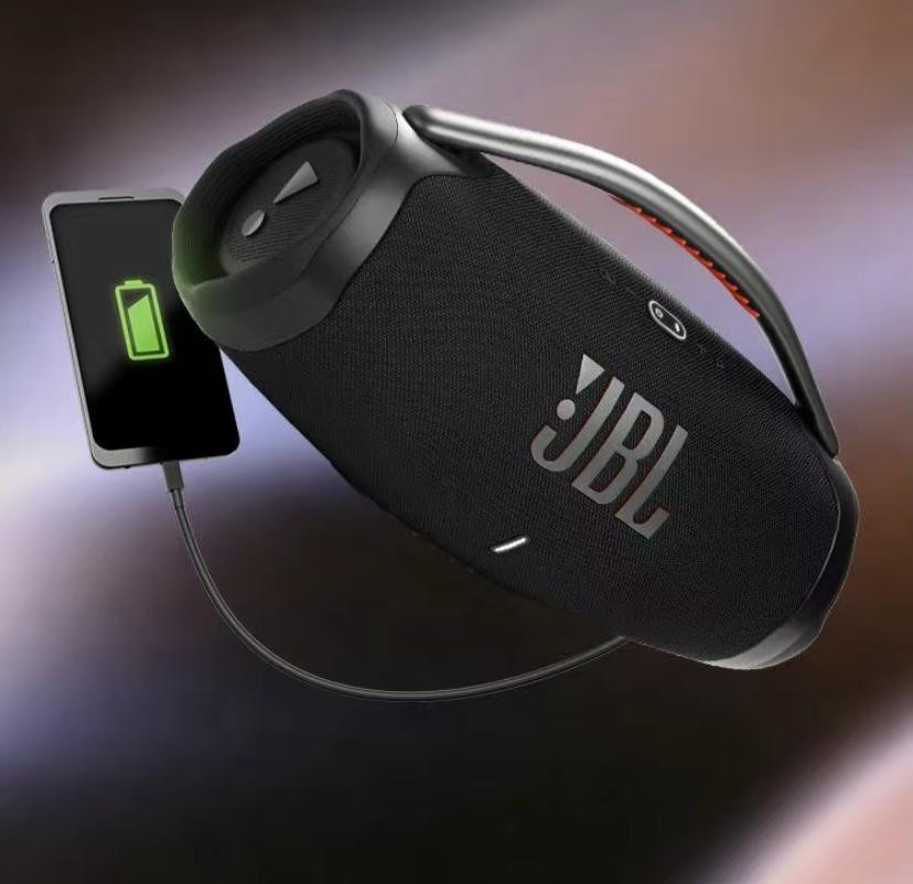 JBL BOOMBOX3 Music Ares Enceinte Bluetooth sans fil de 3e génération, étanche à la poussière et à l'eau
