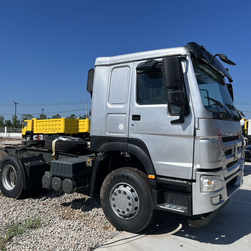 Camion tracteur poids lourd Howo 6x4 d'occasion année 2018 (seulement la tête)