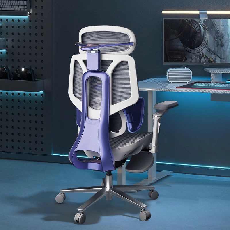 Chaise ergonomique epro noire et blanche, chaise d'ordinateur, chaise sédentaire, chaise de jeu, chaise de bureau chaise  ergonomique Hbada E3 Pro en noir et blanc