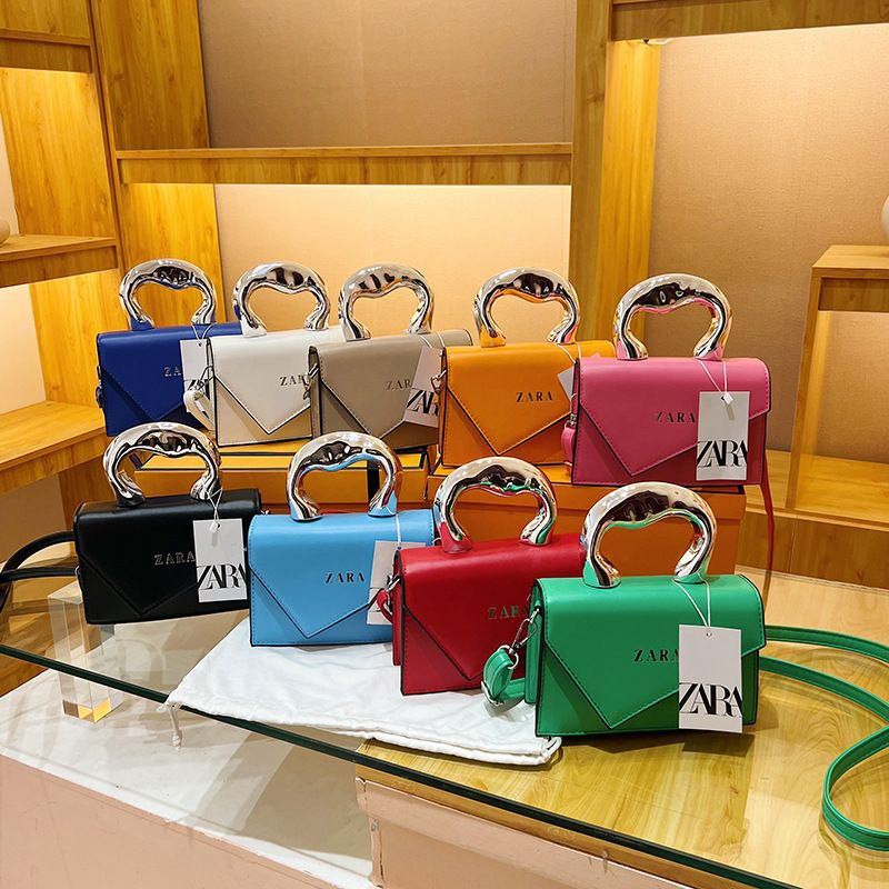 Nouveau sac à coque, sac Zara pour femme mode tendance créative polyvalent portable épaule bandoulière