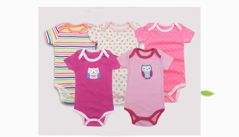 kaki Carter nouveau-né combinaison à manches courtes barboteuses