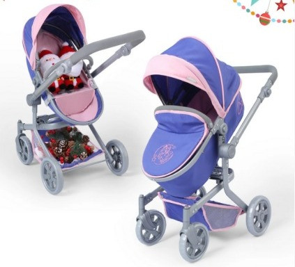 besrey/ Poussette pour poupée – L’accessoire préféré des petites aventurières!